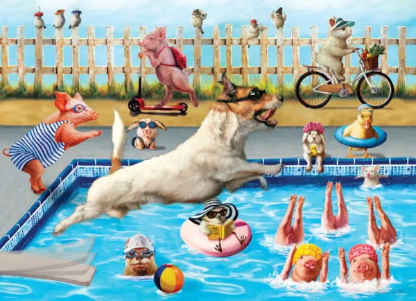 XXL Teile - Verrückte Poolparty von Lucia Heffer