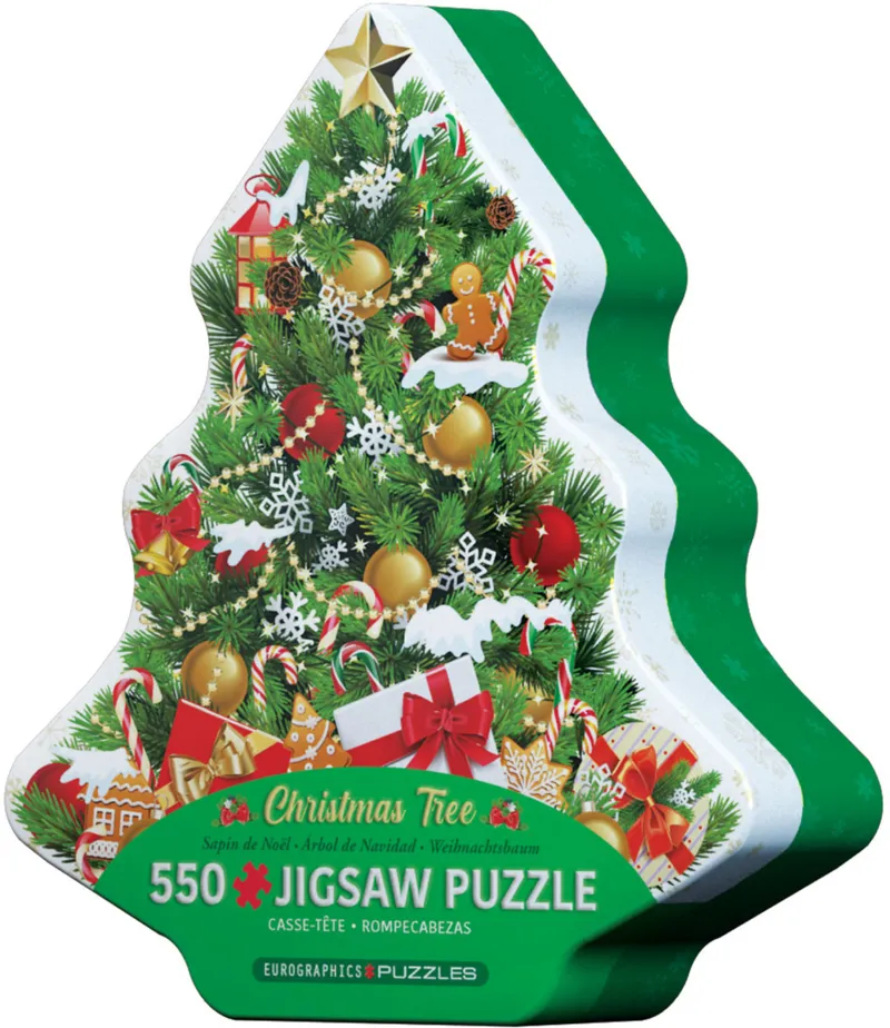 Christmas Tree Tin
