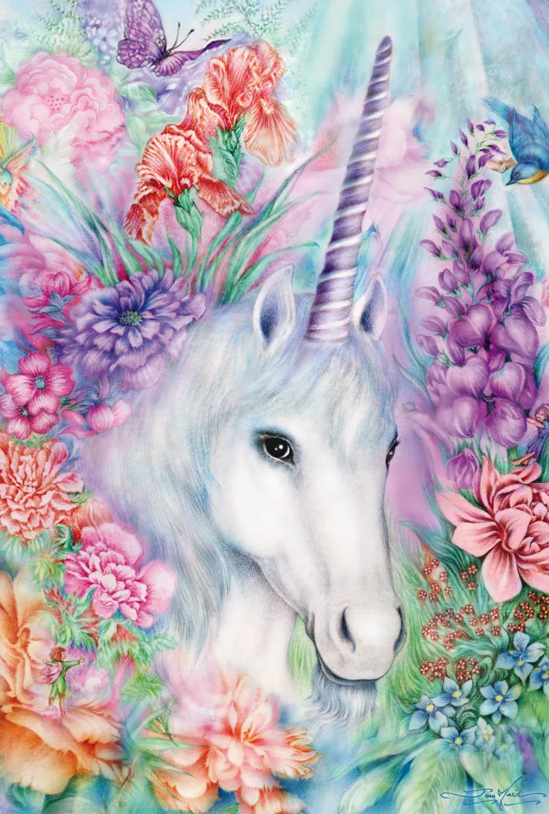 Sanfte Einhornschönheit