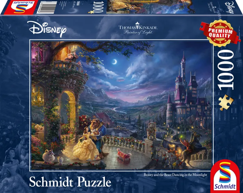 Thomas Kinkade - Disney, Die Schöne und das Biest