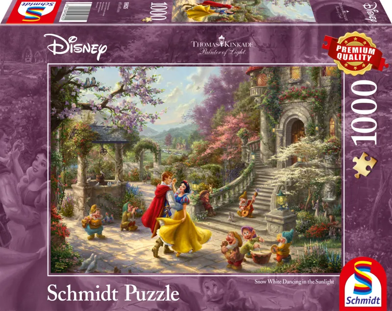Thomas Kinkade, Disney, Schneewittchen - Tanz mit dem Prinzen