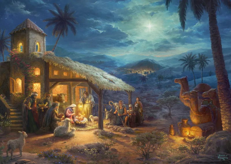 Thomas Kinkade, Spirit, Jesus Geburt