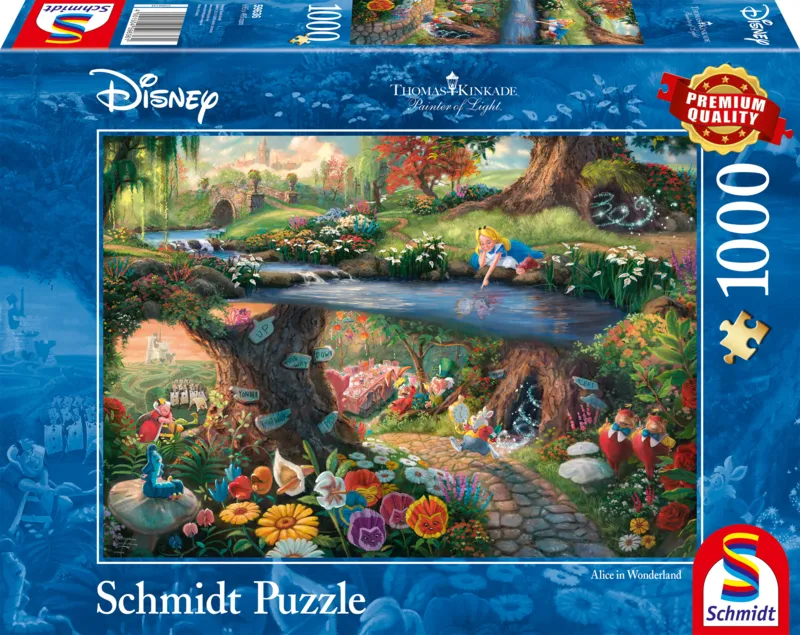 Thomas Kinkade - Disney - Alice im Wunderland