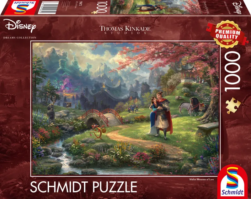 Thomas Kinkade - Disney - Mulan