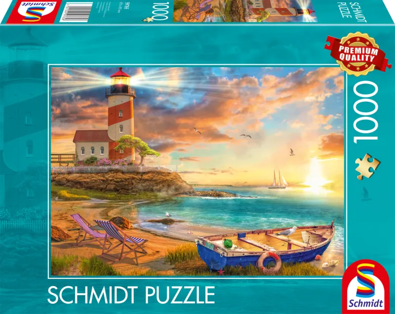 Sonnenuntergang in der Leuchtturm-Bucht