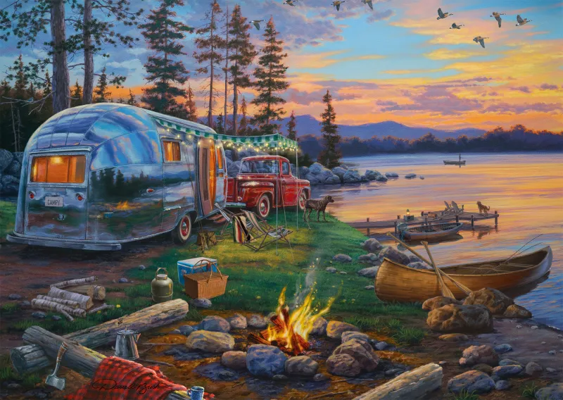 Campingidyll am See
