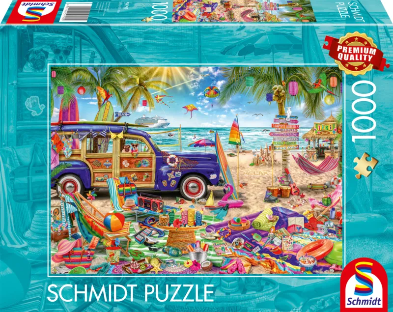 Ein Farbenfroher Strand