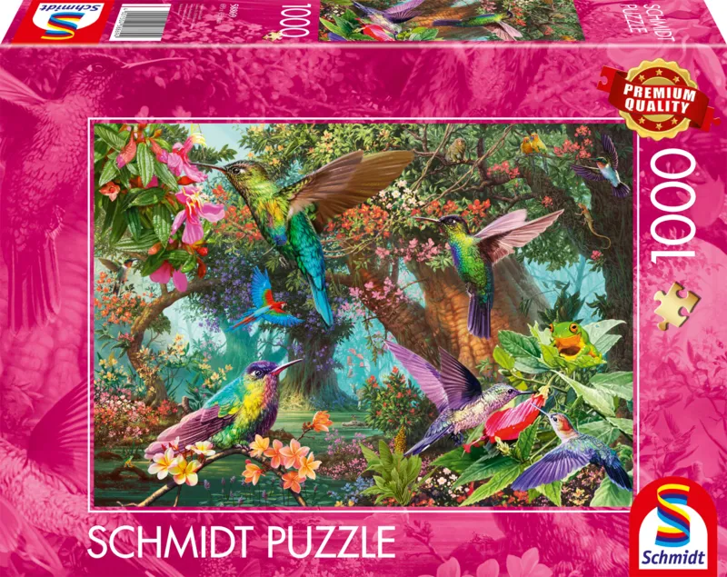 Kolibri-Farbenspiel