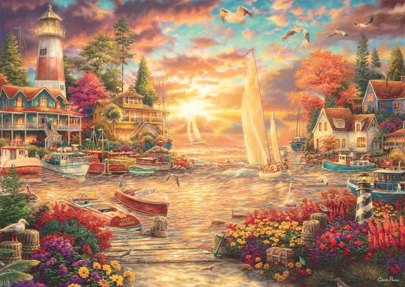 Chuck Pinson - Morgen auf dem See
