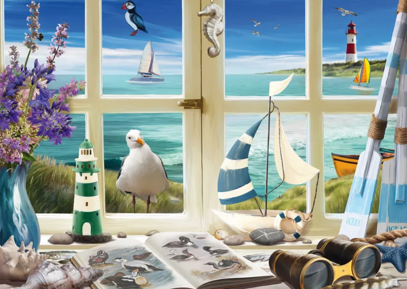 Étude au bord de la mer