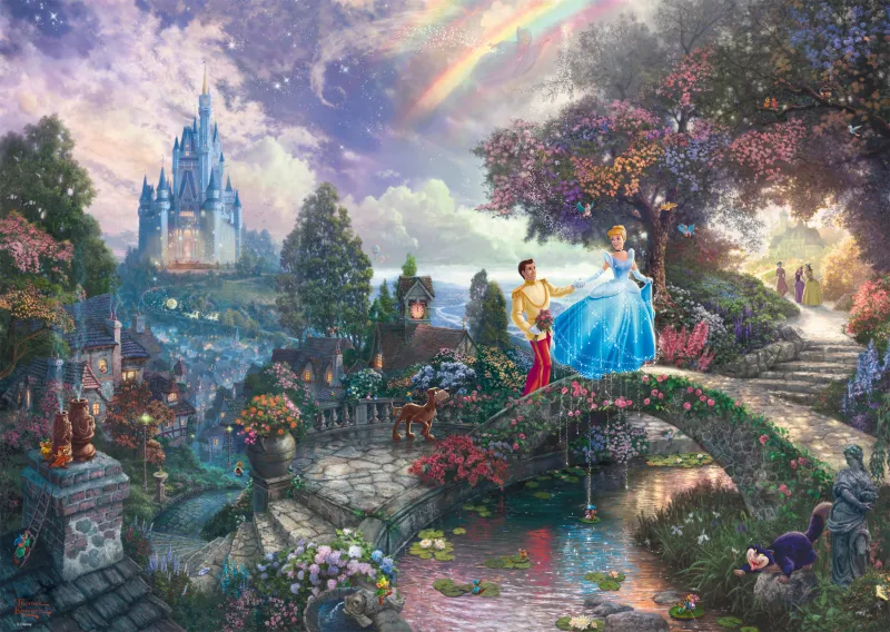 Thomas Kinkade - Disney - Cinderella