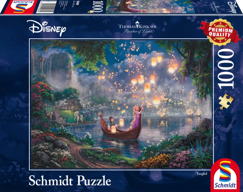 Thomas Kinkade - Disney - Rapunzel