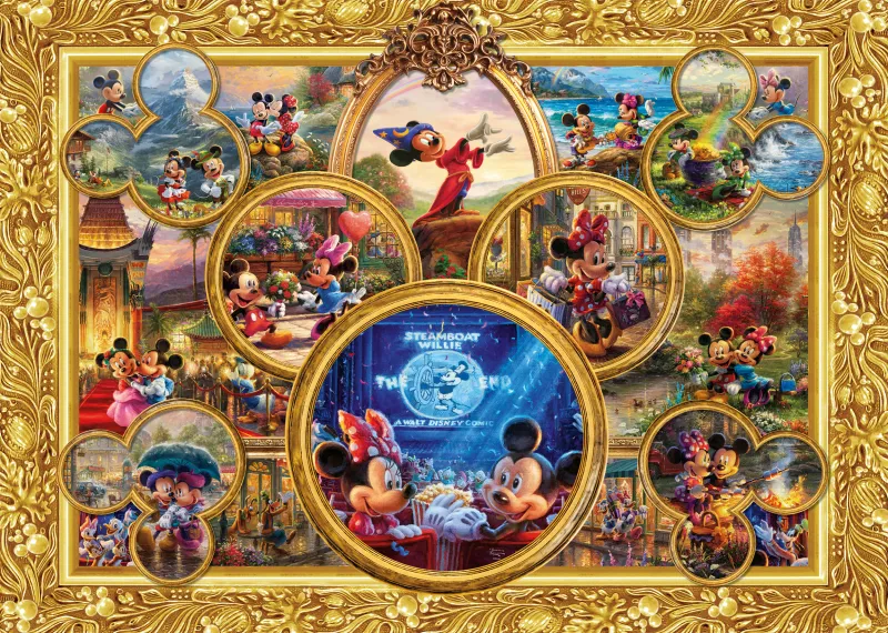 Disney - Mickey & Minnie - Traumcollage