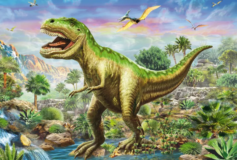 3 Puzzles - Abenteuer mit den Dinosauriern