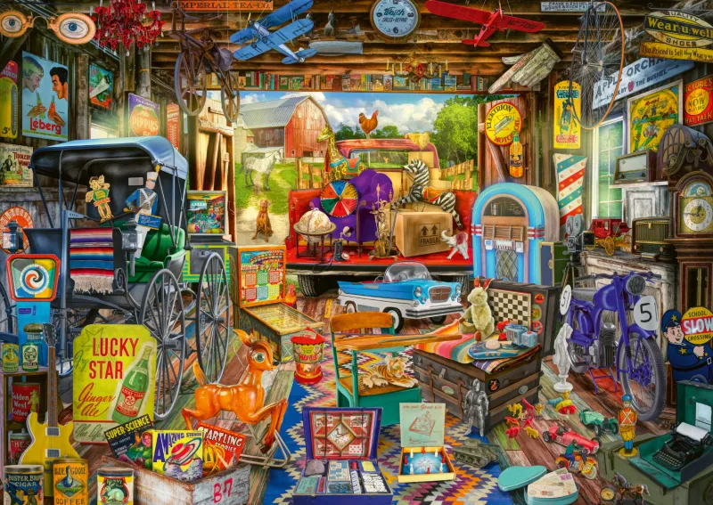 Garagen-Flohmarkt