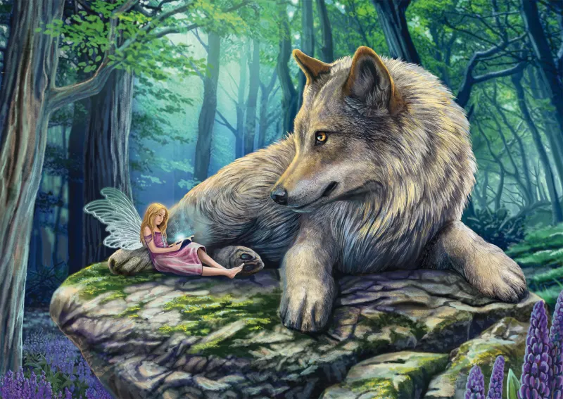 Die Fee und ihr Wolf
