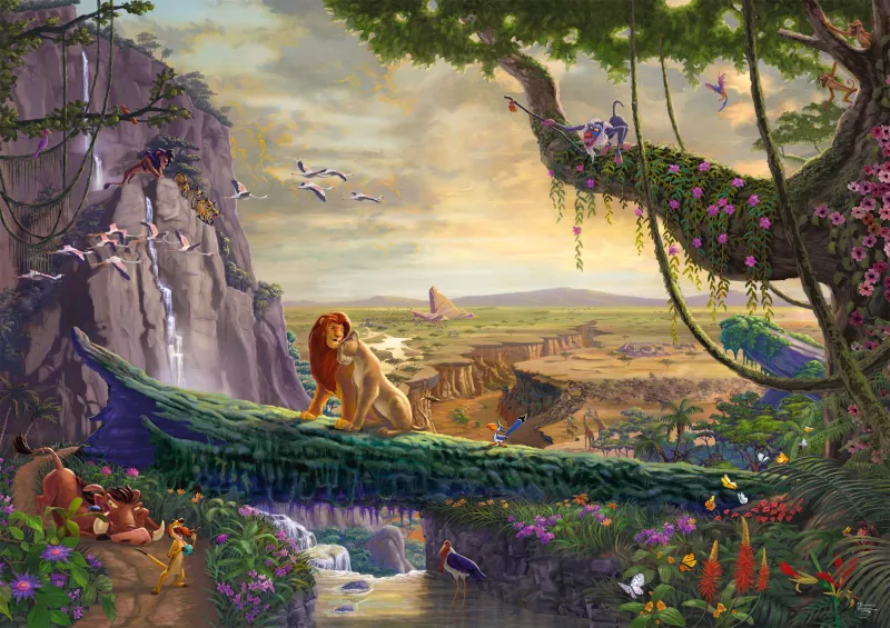 Disney - König der Löwen - Zurück am Königsfelsen