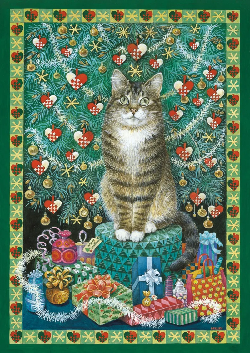 Handgeschnittenes Holzpuzzle - Gemma Et Les Coeurs Norvégiens, Lesley Anne Ivory