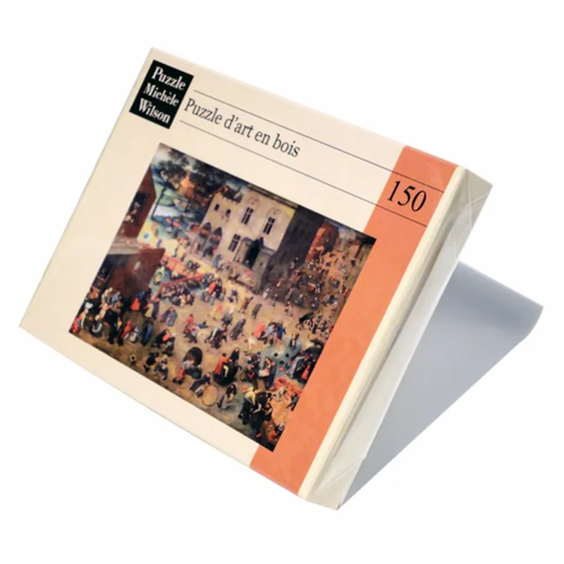 Handgeschnittenes Holzpuzzle - Bruegel : Children'S Games
