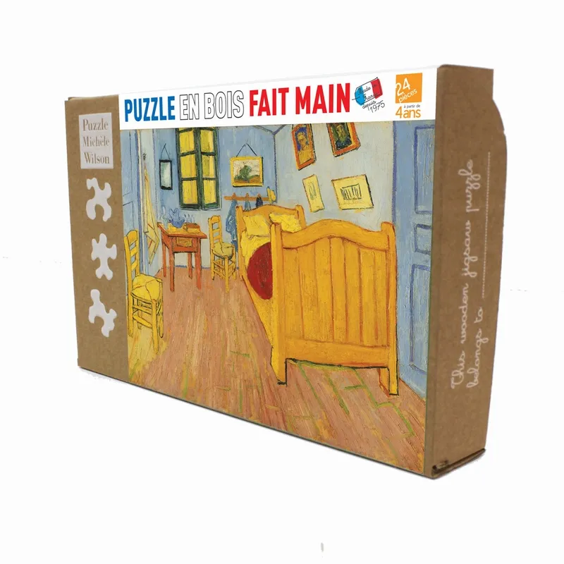 Handgeschnittenes Holzpuzzle - Vincent Van Gogh - The Room In Arles