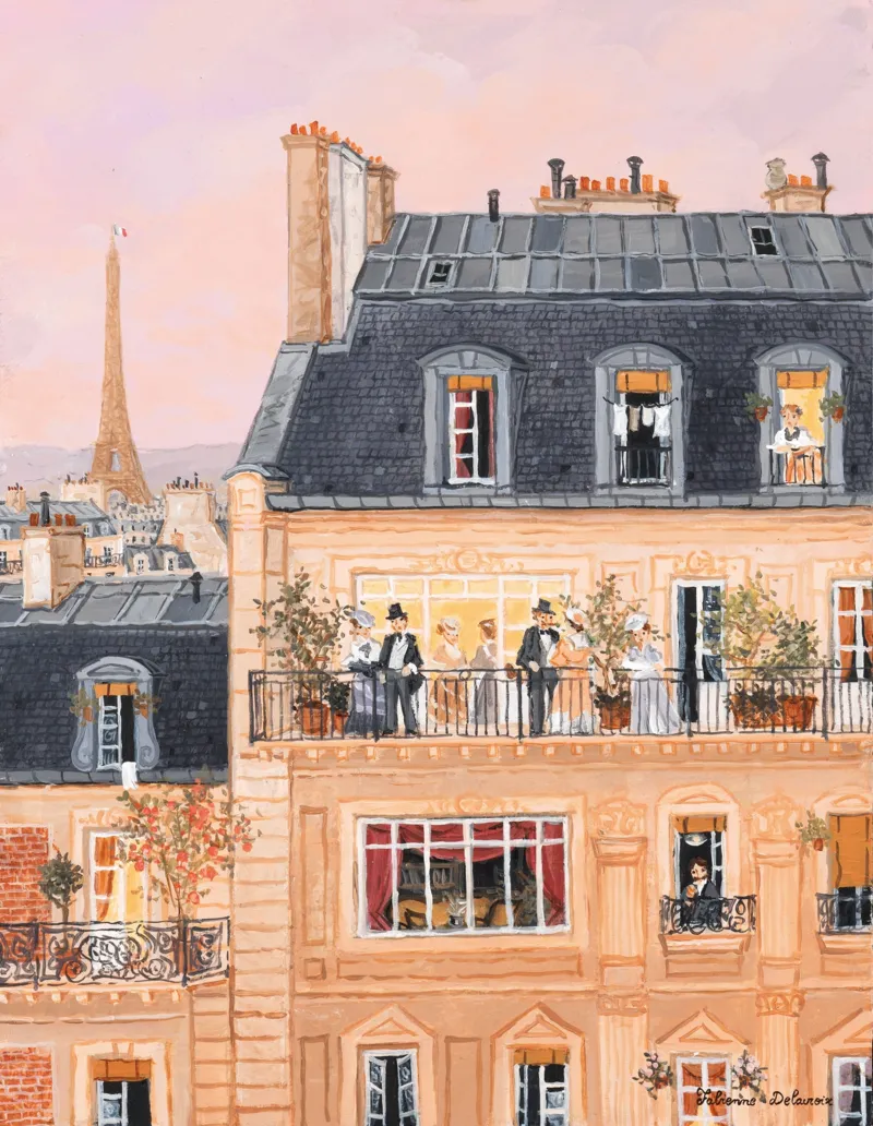 Handgeschnittenes Holzpuzzle - Chez Madame, Fabienne Delacroix