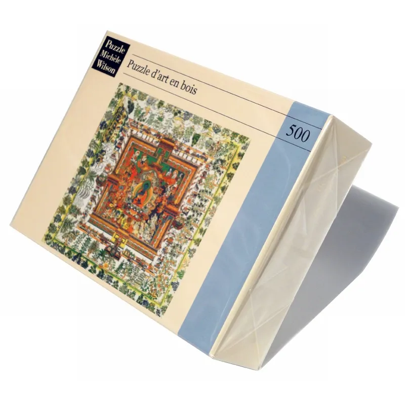 Handgeschnittenes Holzpuzzle - Tibetan Art : Medicine Mandala