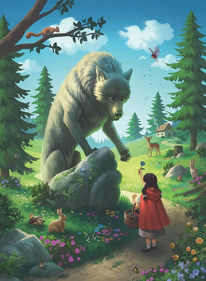 XXL Teile - Little Red Riding Hood