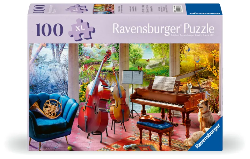 Wellness & Puzzle - Die 4 Jahreszeiten in der Musik