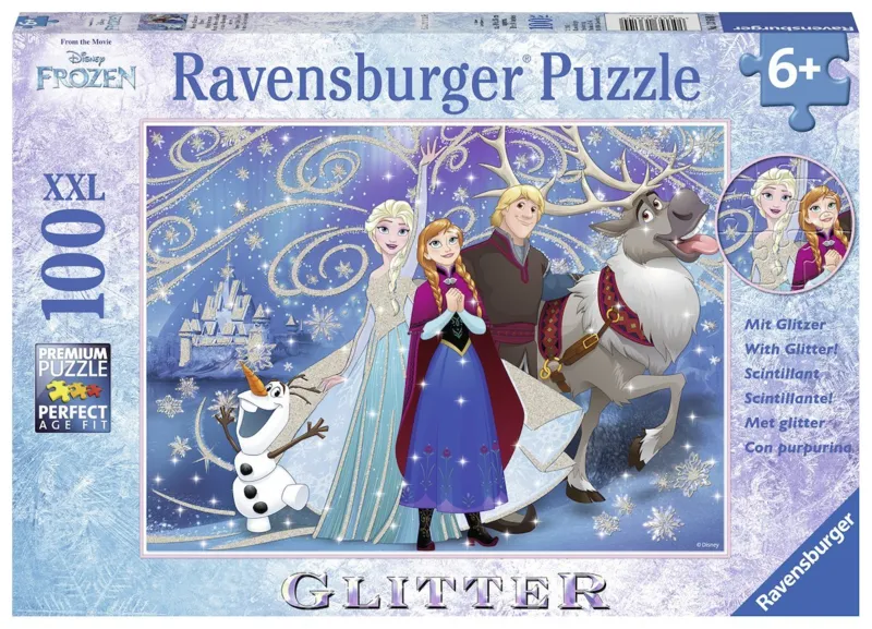 XXL Teile: Frozen - Die Eiskönigin, Glitzernder Schnee