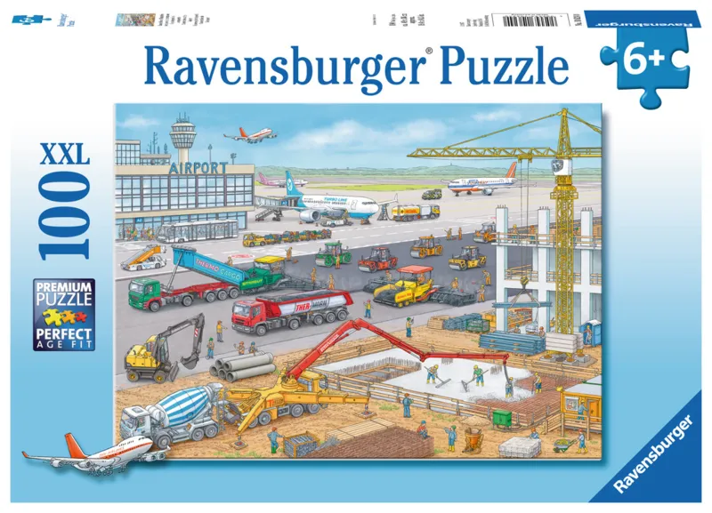 Baustelle am Flughafen