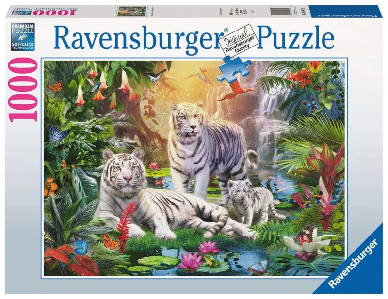 Familie der Weißen Tiger