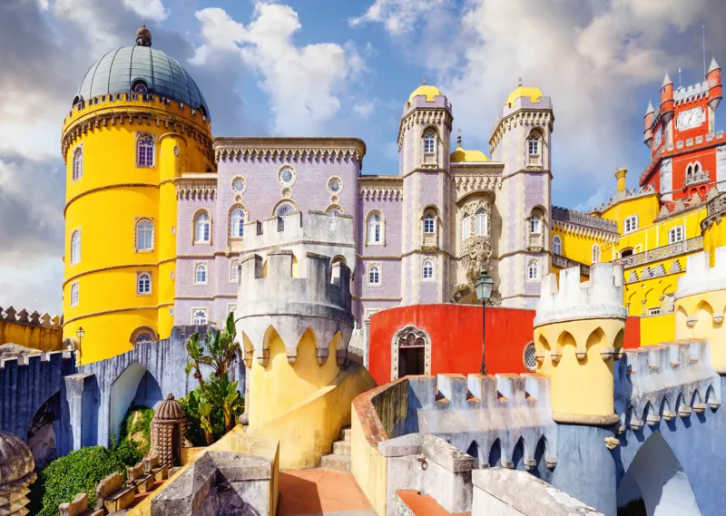 Pena Nationalpalast - Portugal - Puzzle Highlights - Burgen