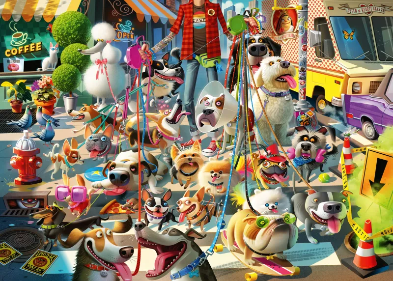 Der Hundeausführer