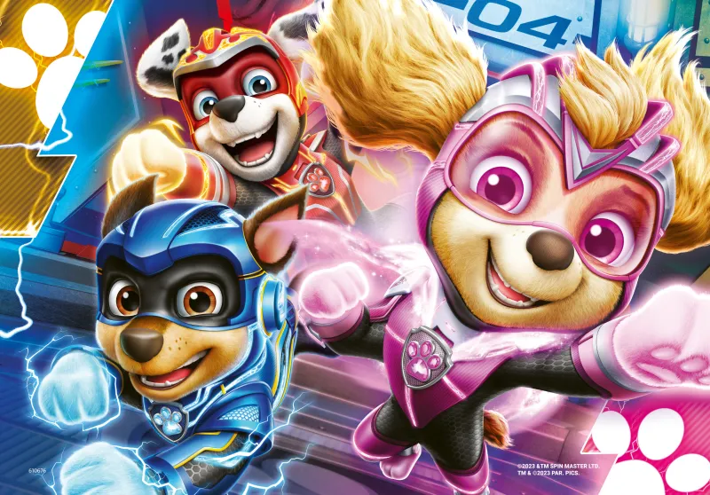 2 Puzzles - An indestructible team / Paw Patrol