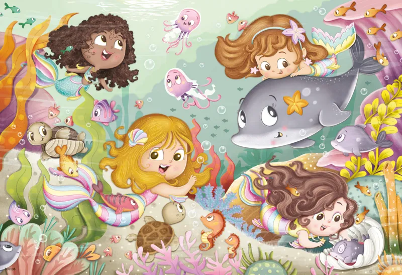 2 Puzzles - Feen und Meerjungfrauen