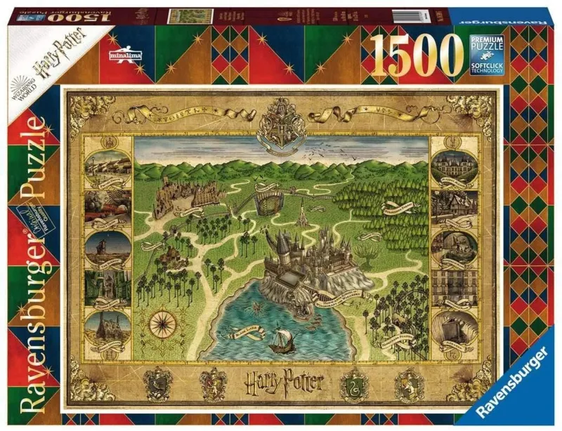 Harry Potter - Hogwarts Map