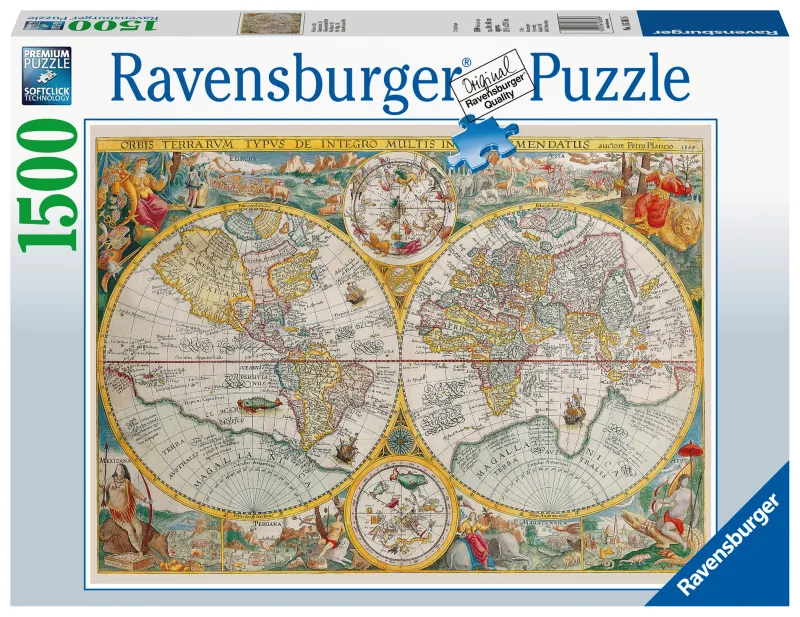 Weltkarte 1594