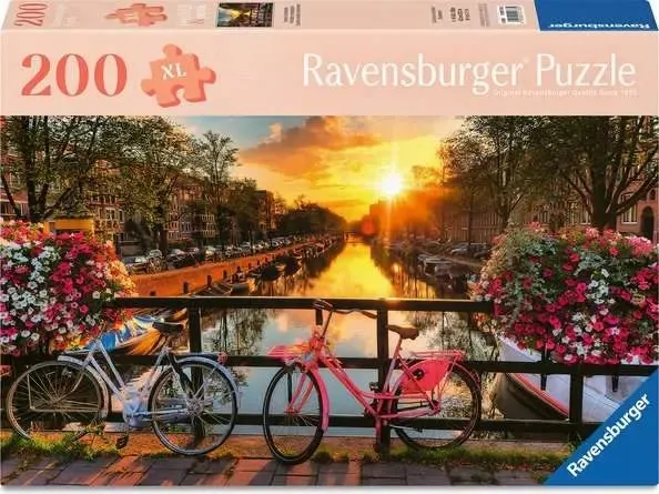 XXL Teile - Feel Well & Puzzle - Fahrräder in Amsterdam