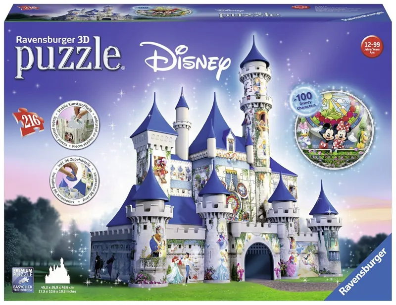 3D Puzzle - Disney Schloss