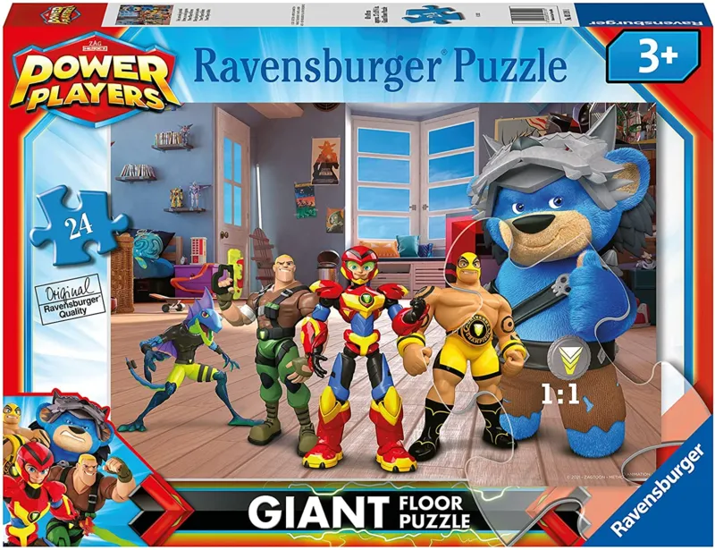 Giant Floor Puzzle - Power Players