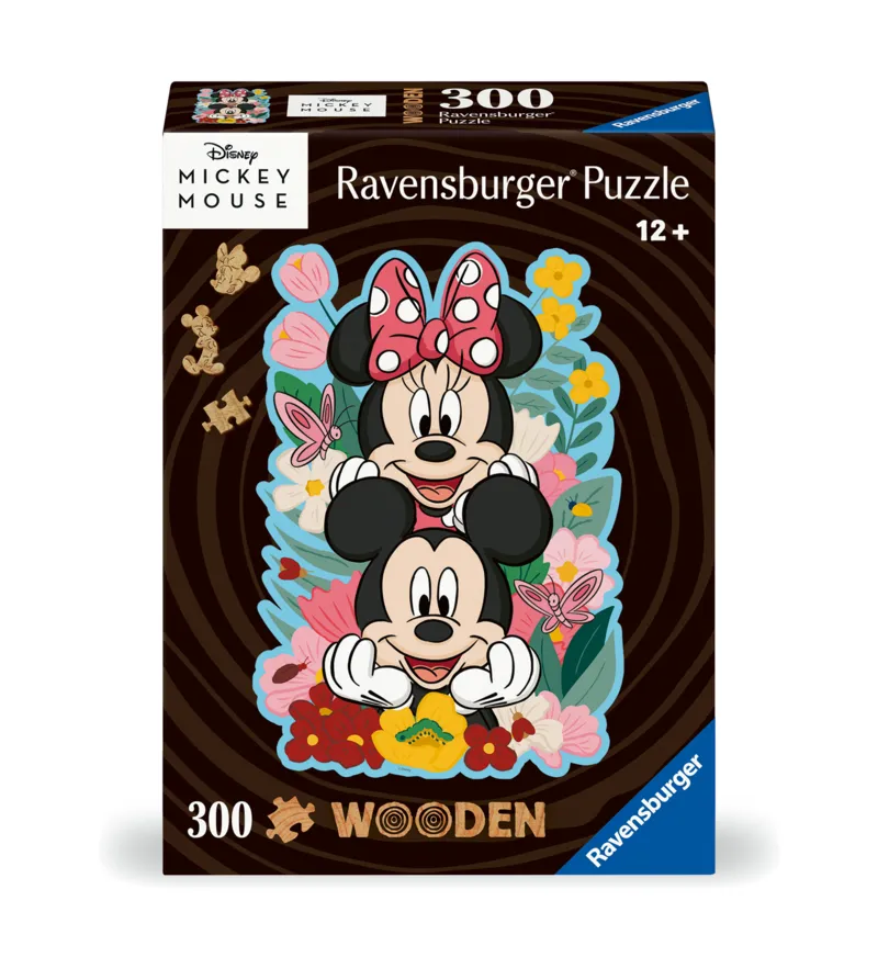 Holzpuzzle - Mickey & Minnie