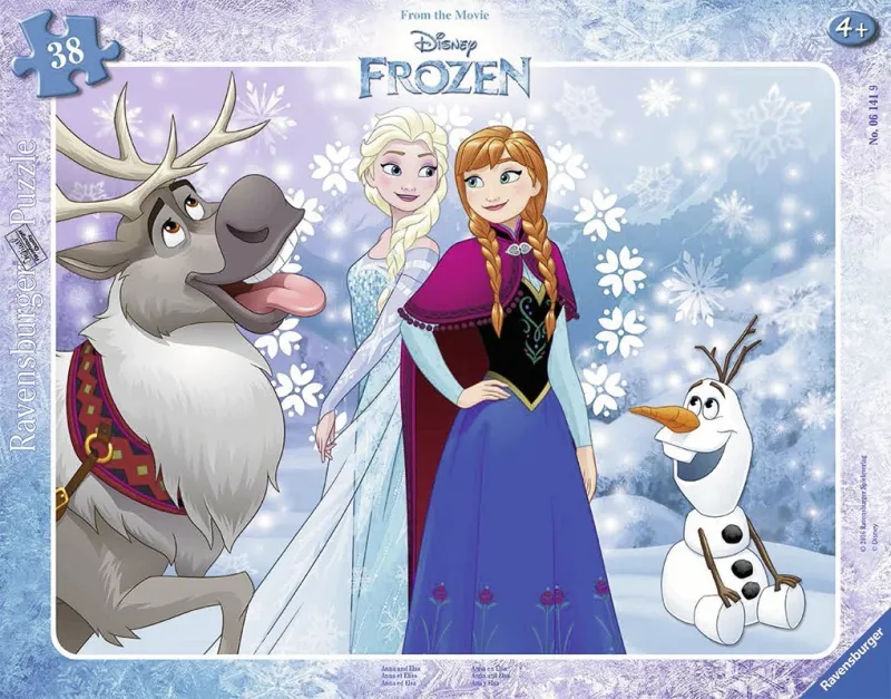 Rahmenpuzzle: Frozen - Die Eiskönigin