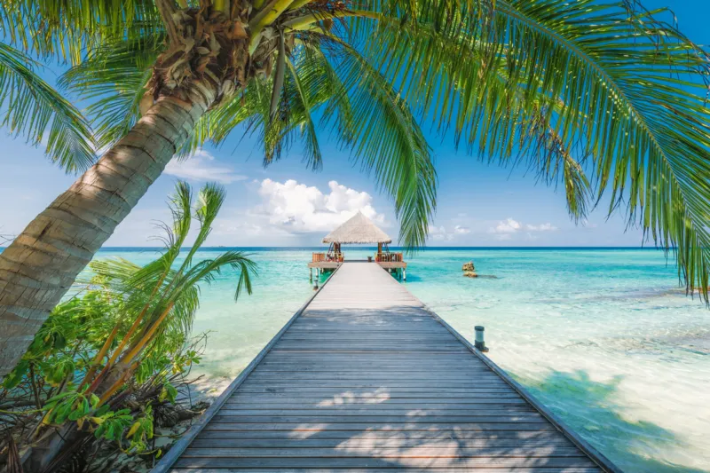 Traumstrand in den Malediven