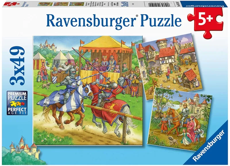 3 Puzzles - Mittelalter