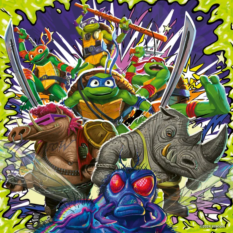 3 Puzzles - Ninja-Schildkröten