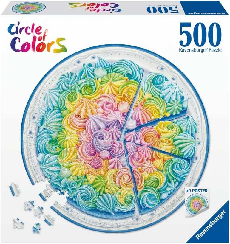 Circle of Colors - Rainbow Cake