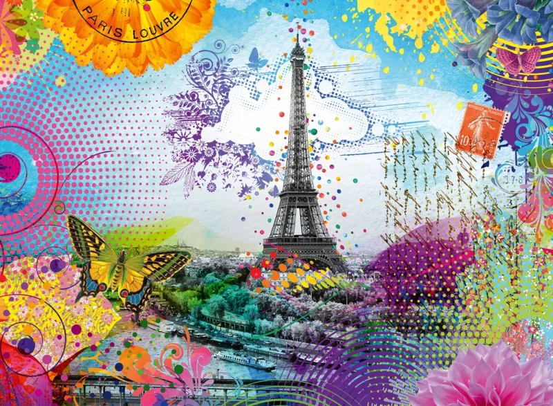 Postkarte aus Paris