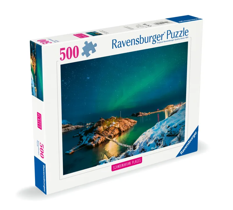 Nordlichter, Tromsø, Norwegen (Puzzle Highlight, Skandinavien)