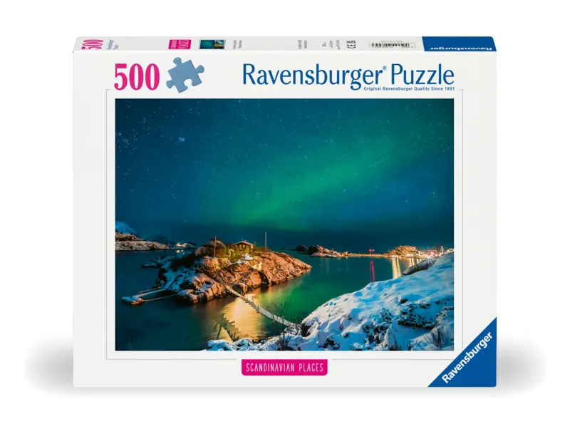 Nordlichter, Tromsø, Norwegen (Puzzle Highlight, Skandinavien)