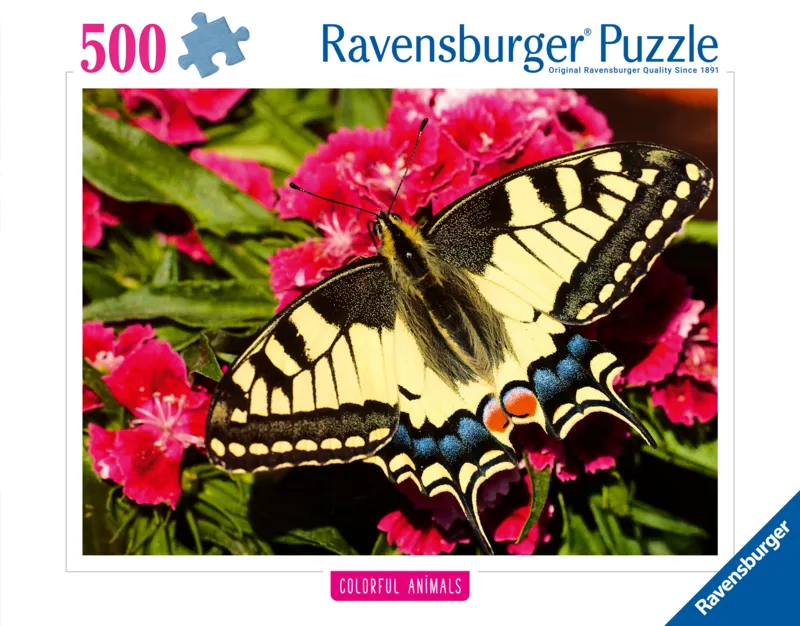 Schmetterling - Highlight Puzzle - Bunte Tiere